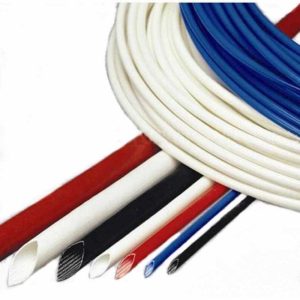 FIBERGLASS SLEEVING COATED WITH SILICONE RUBBER