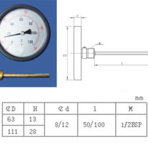Bimetal Thermometer 04