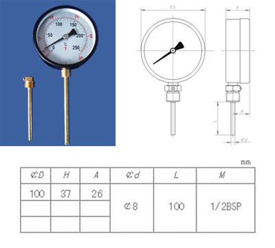 Bimetal Thermometer 05